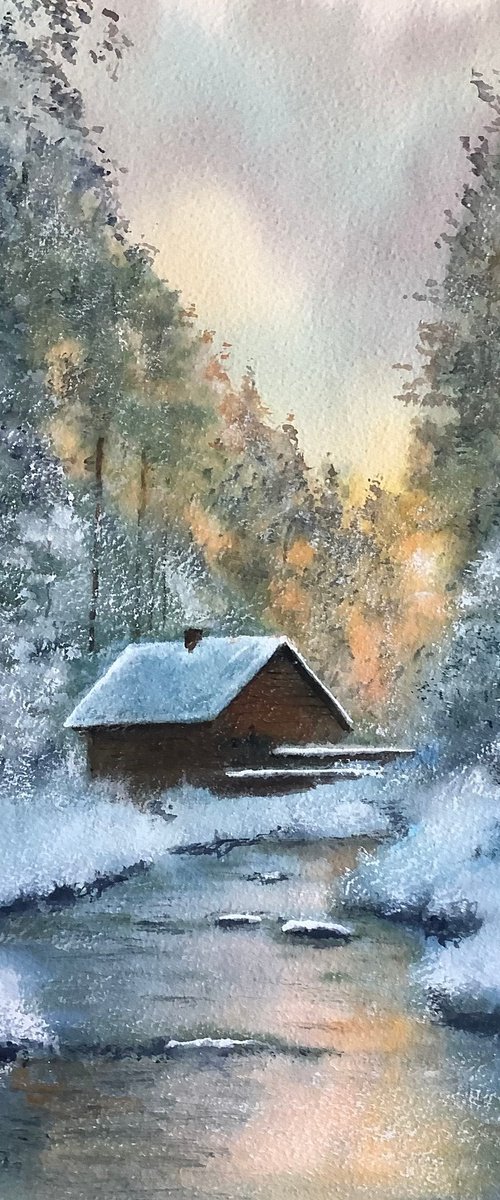 Austrian winter scene by Darren Carey