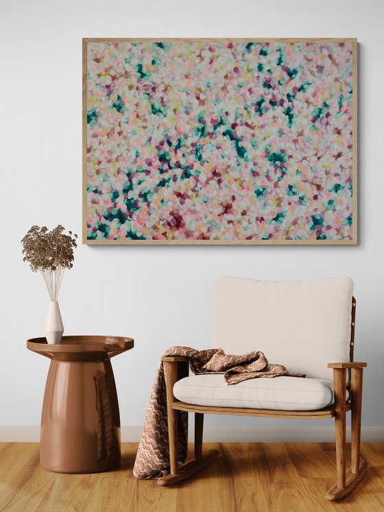 Peach and Cherry Blossoms