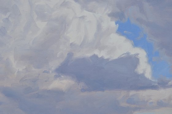 Summer clouds over the Massif du Mézenc