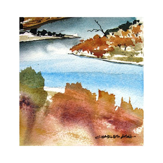 Little Colorado River - Original Watercolor Painting
