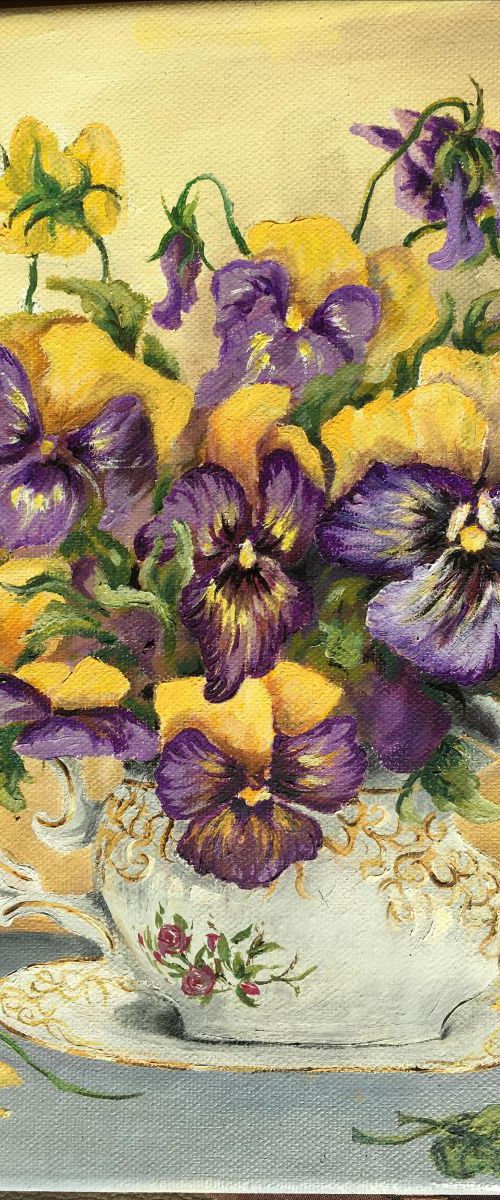 Pansies by oana voda