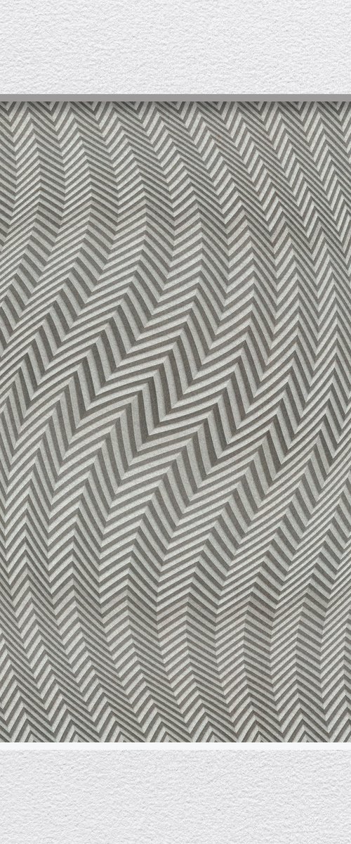 Wavy lines 13 by Lidiya Dmitrieva