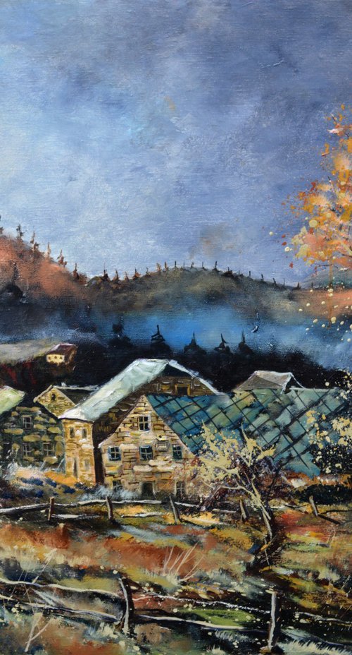 Village in my countryside by Pol Henry Ledent