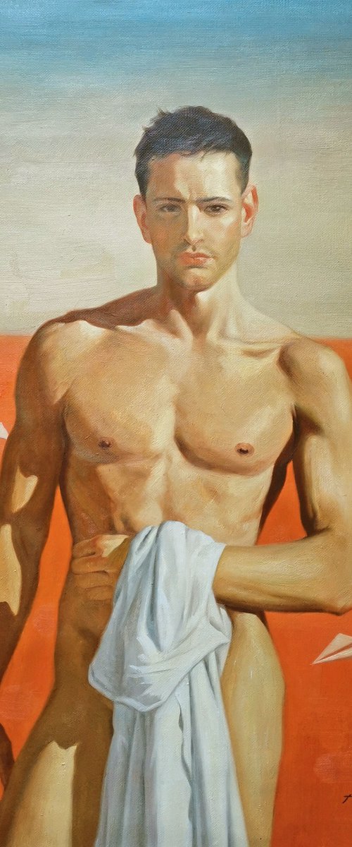 Paper plane by Hongtao Huang