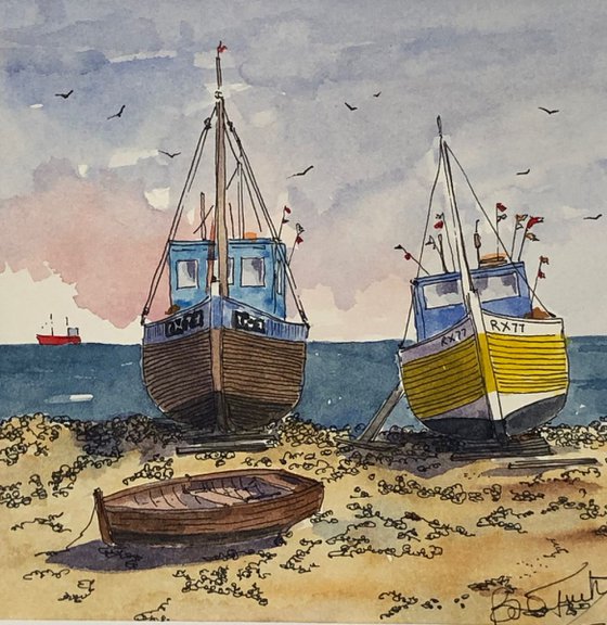 Fishing Boats at Hastings