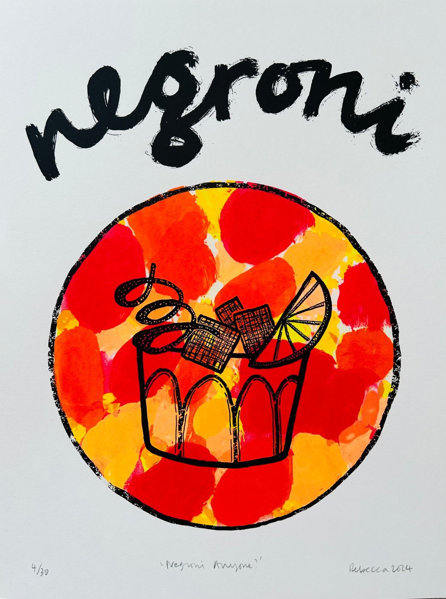 Negroni Anyone? by Becky Hobden