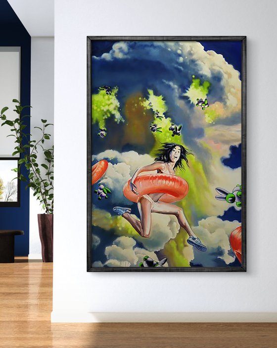 Running from a Thunderstorm