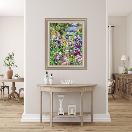Monet's Home And Iris Garden