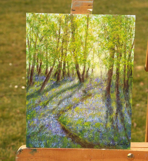 Bluebell forest