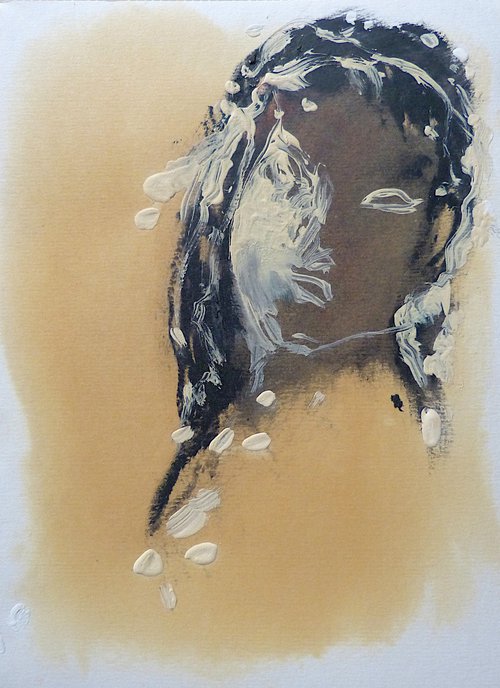 The Portrait, 21x29 cm by Frederic Belaubre