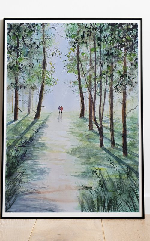Walking Together by Yulia Schuster