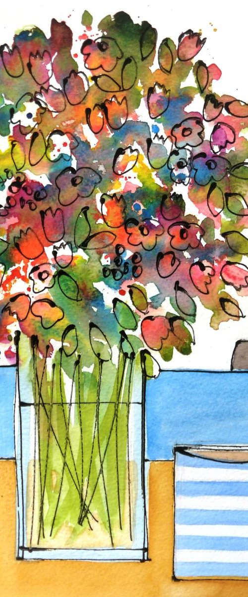 Harbour Cottages by Jan Rippingham