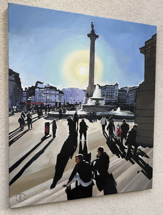 Trafalgar Square January 2025