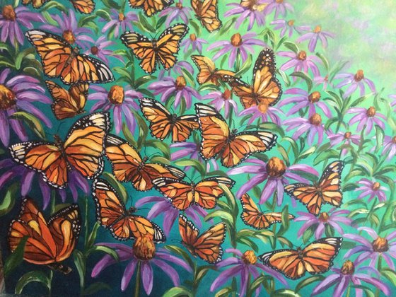 Another Summer (butterfly landscape)