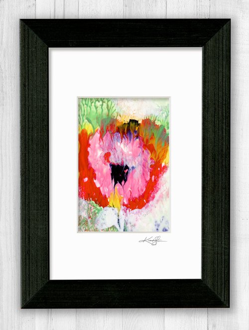 Blooming Magic 168 - Abstract Floral Painting by Kathy Morton Stanion by Kathy Morton Stanion