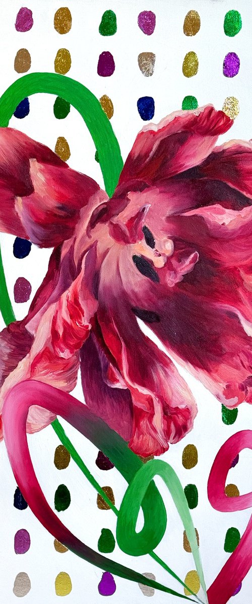 Dancing light on Magenta by Alena Sokolova