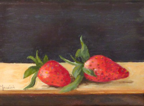 Strawberry Duet by Maddalena Pacini