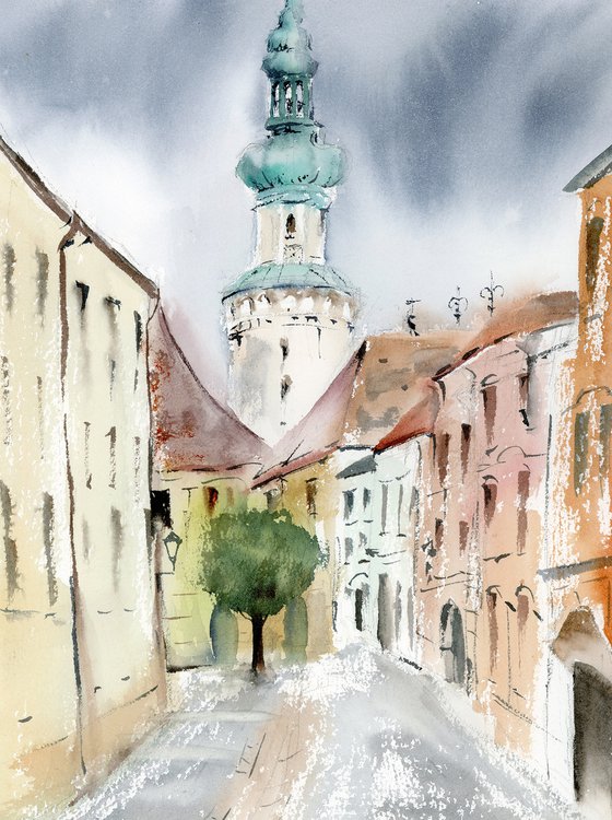 Rainy Day in Sopron