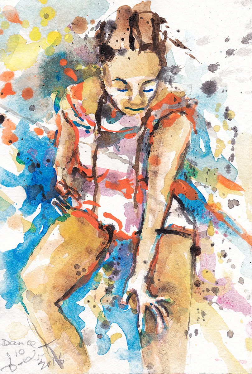 Dance 10 By Gordon T., 8 X 12, Artwork For Sale On Artfinder