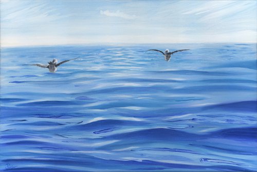 Ocean Gulls by James Potter