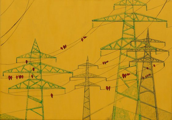 "Birds On Wires"