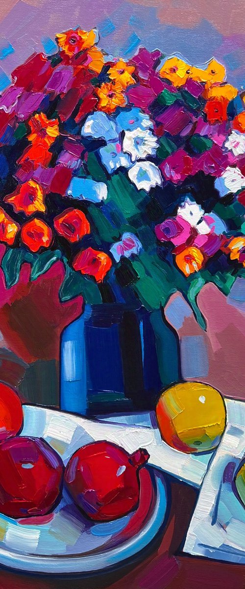 Still life with flowers by Tigran Avetyan