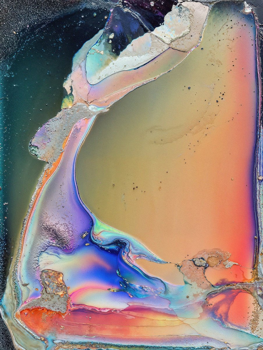 Organic Abstract Photograph By Richard Gibson, 13 X 17", Burnt I, Original Artwork