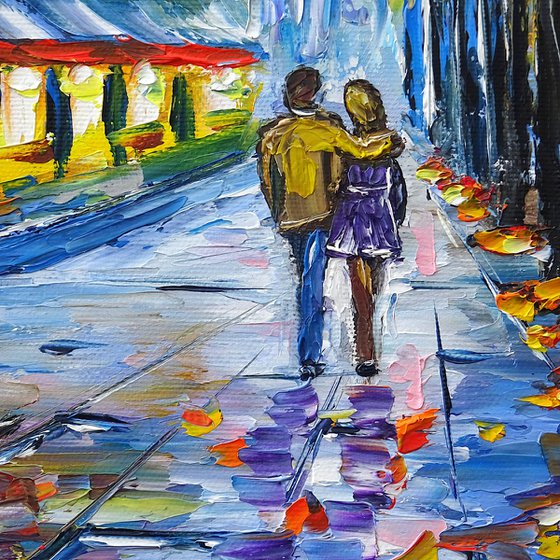 In the Autumn Streets of the City