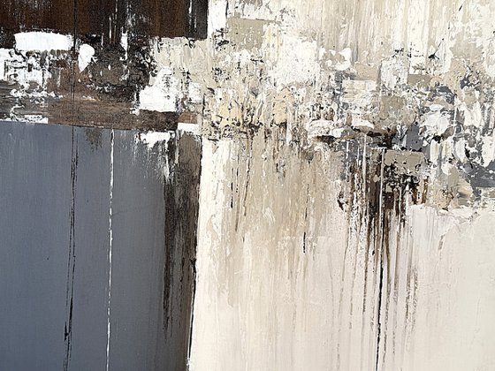 Balance of Contrast Brown Grey