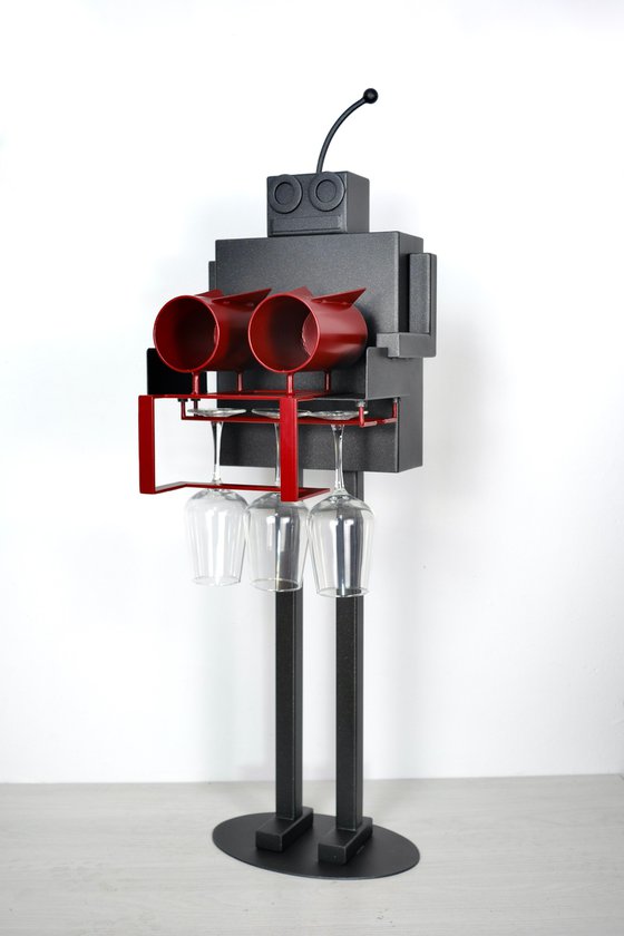 ASTROROBOOK METALLIC BLACK/BORDEAUX N2