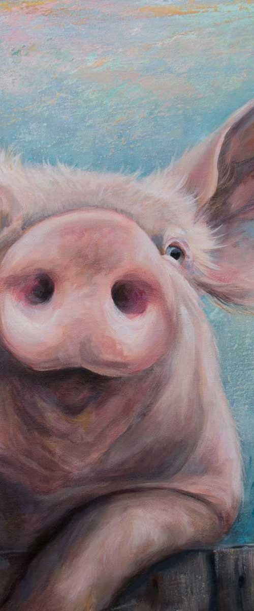 petunia by Ruth  Aslett