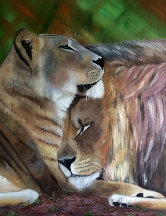 The Lions. Portrait