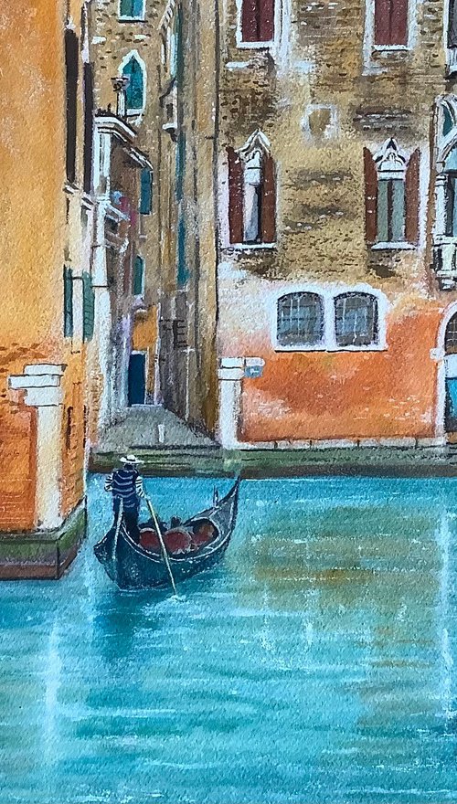 venice grand canal by Darren Carey