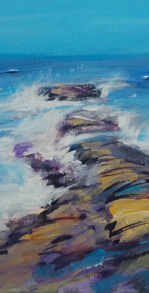 Filey Brigg 2, East Yorkshire by Jean  Luce