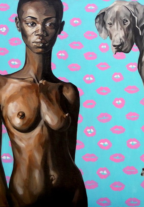 The Lady with the Dog by Inga Makarova