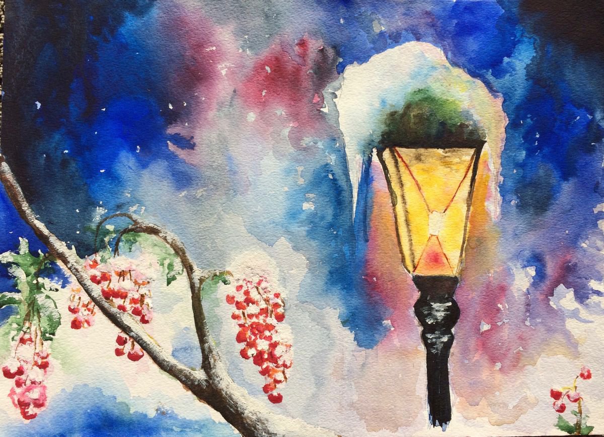 Winter Lantern by Kseniia Kozulina