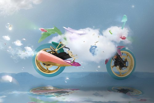 Cloudcycle by Vanessa Stefanova