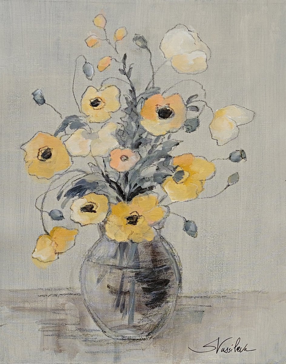  Joyful Bouquet By Silvia Vassileva, 16 X 20, Artwork For Sale On Artfinder