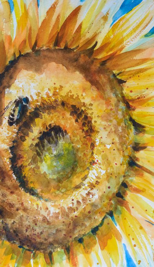 Sunflower by Eve Mazur