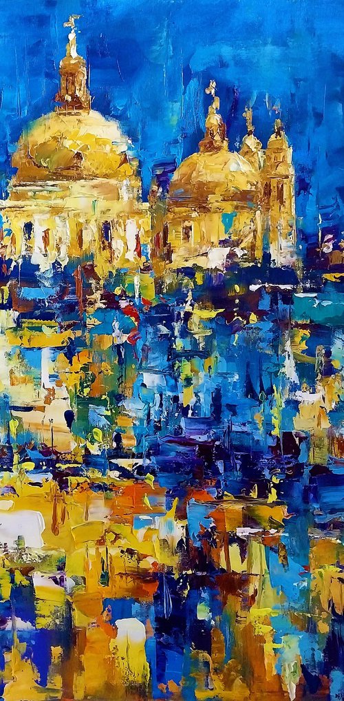 Evening city lights(Venice ) by Andrej  Ostapchuk