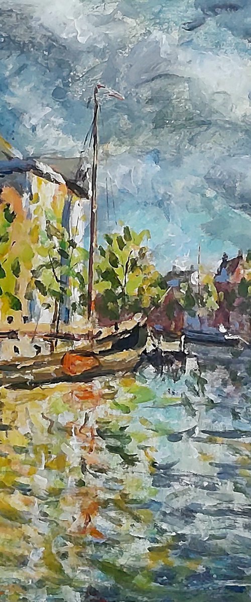 Dutch  canal by Dimitris Voyiazoglou
