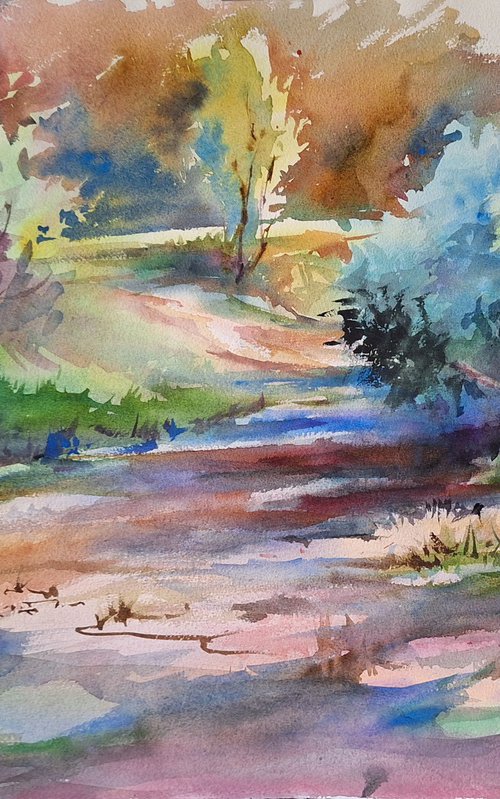 Summer day by Irina Bibik-Chkolian