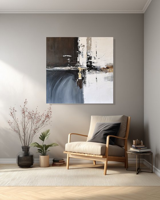 Inner Framework. blue grey