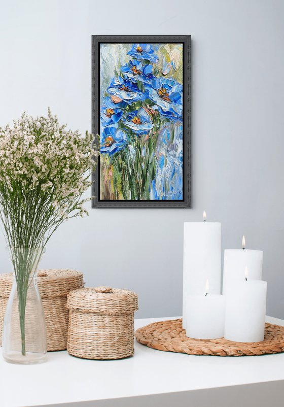 Blue Poppies