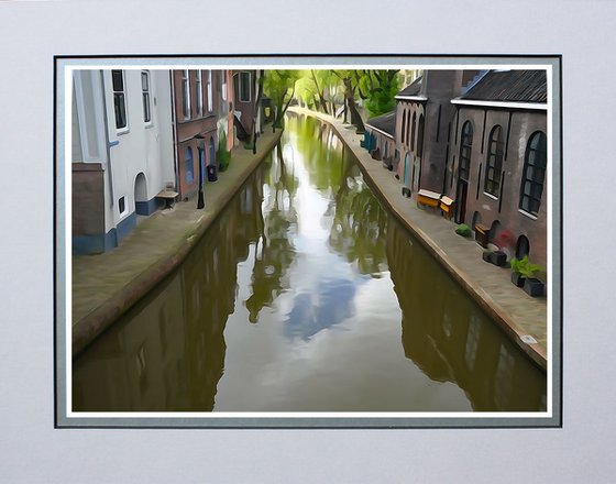 Utrecht Netherlands Ancient Canal
