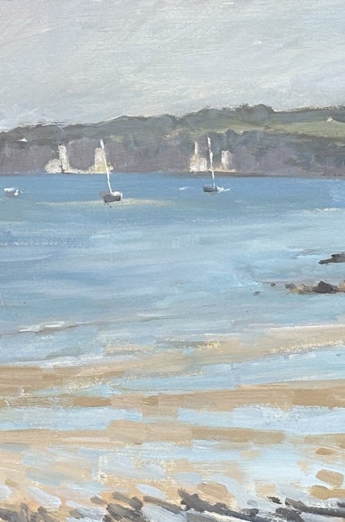 Studland Bay late morning by Louise Gillard