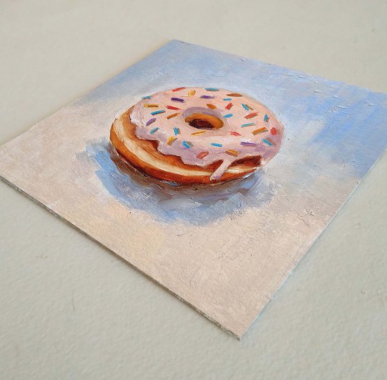 Donut Painting Food Art