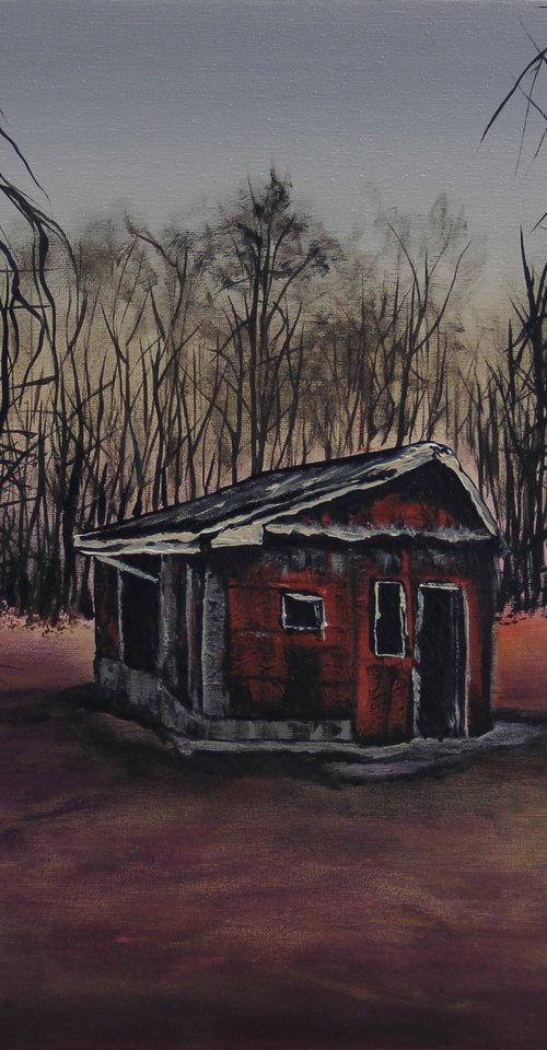 Abandoned Cabin by Serguei Borodouline