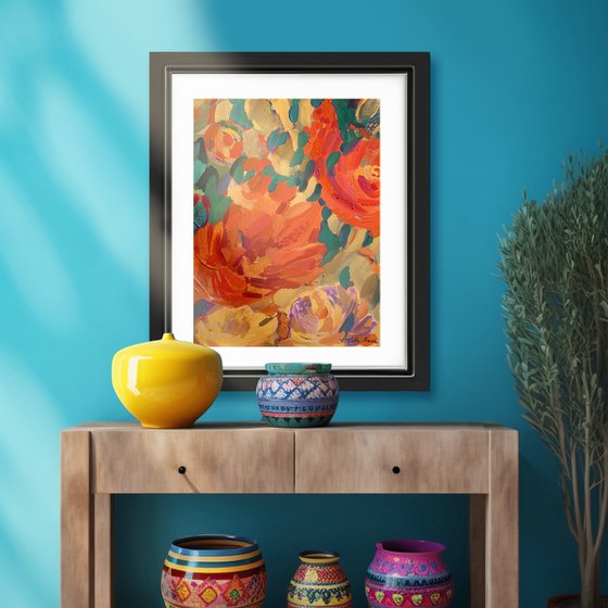 Orange Flowers