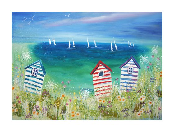 Beach Huts in the Bay